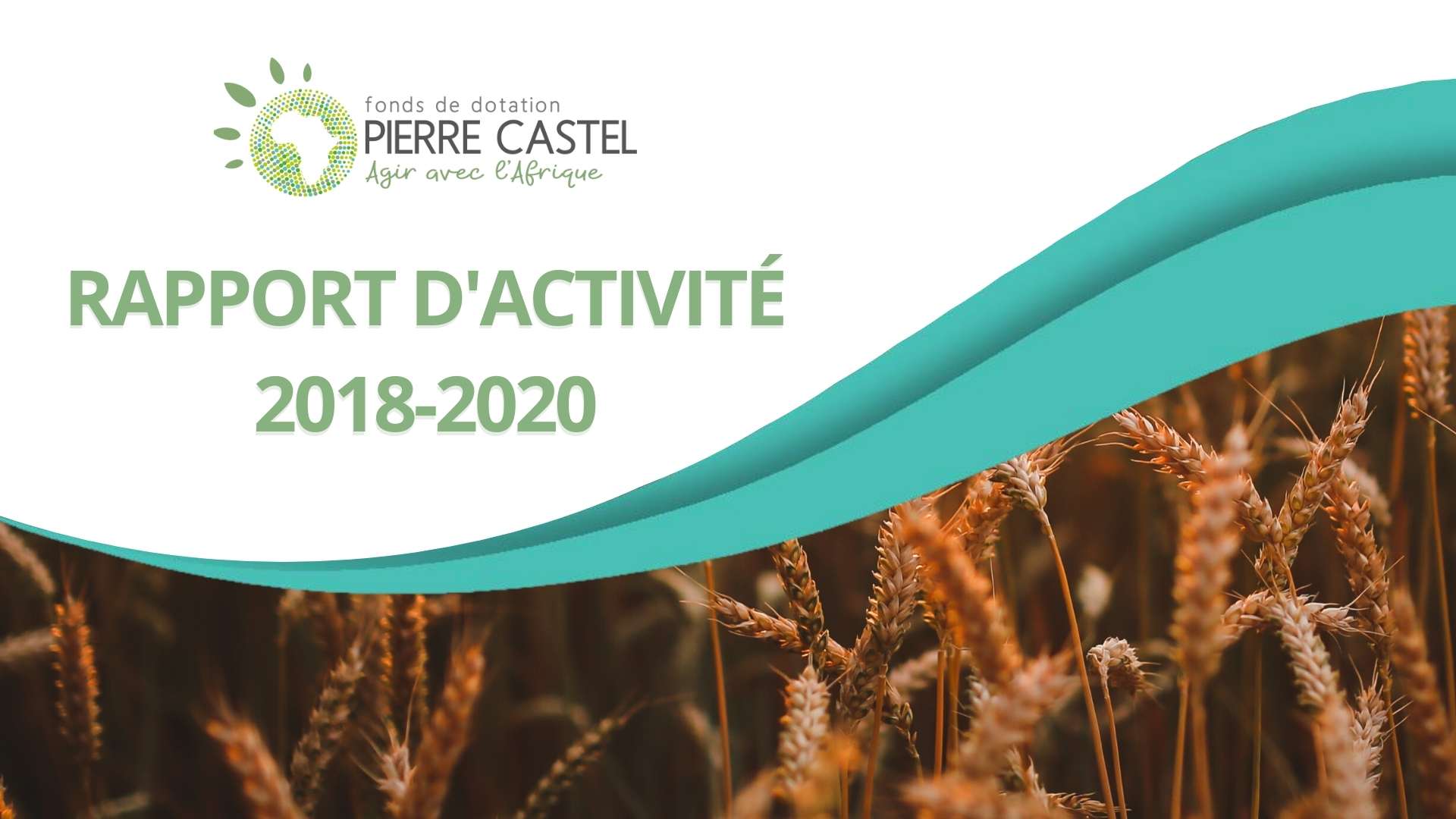 couverture rapport d(activité