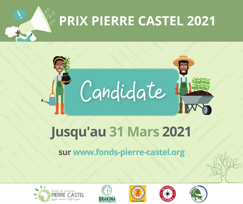 Prix Pierre Castel 2021 - Visuel annonce