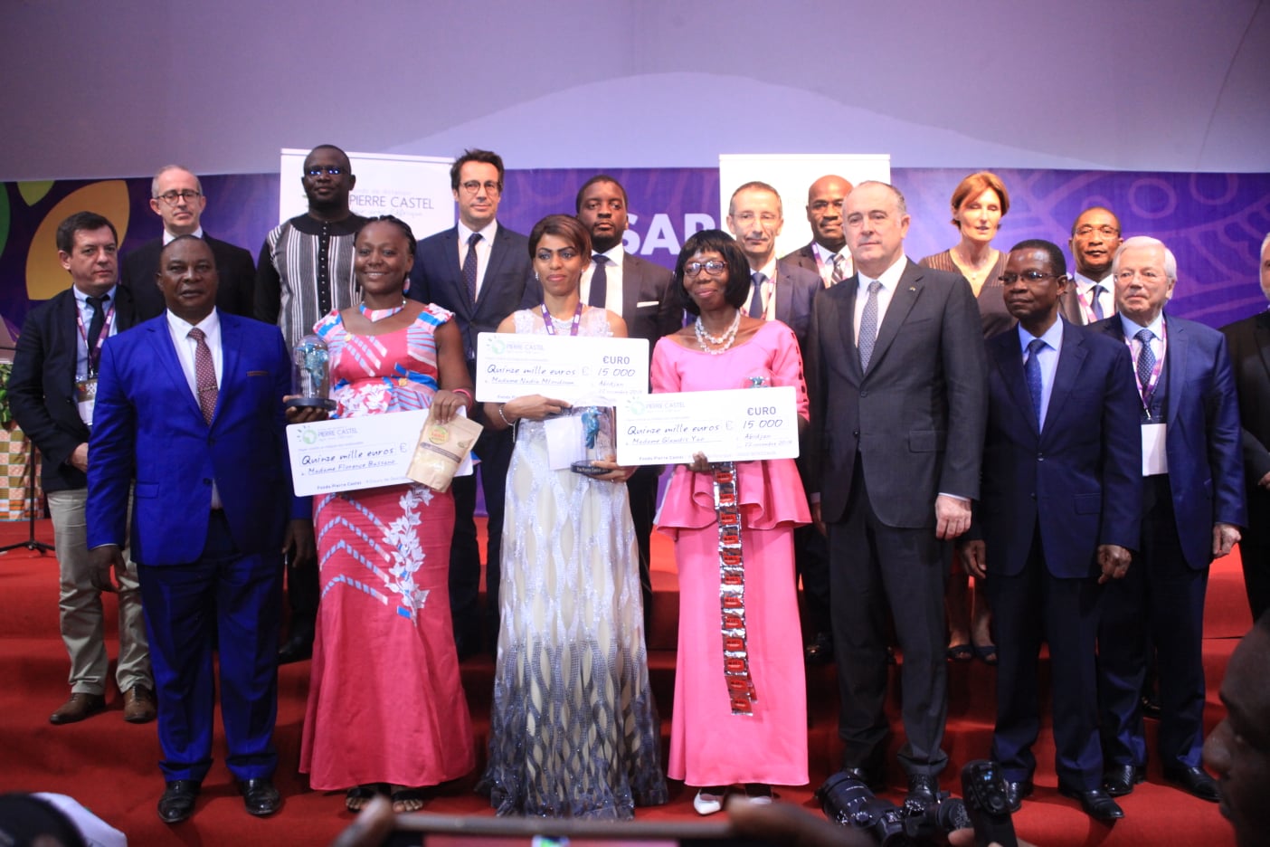 Remise du Prix Pierre Castel 2019 - Photo de famille