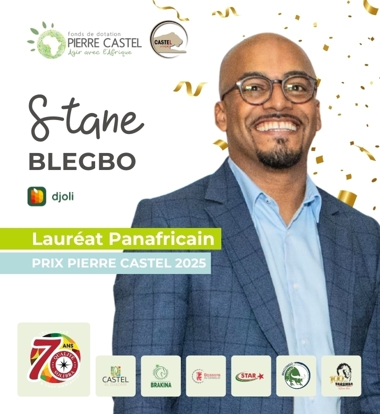 Stane Blegbo - Lauréat panafricain Prix Pierre Castel 2025