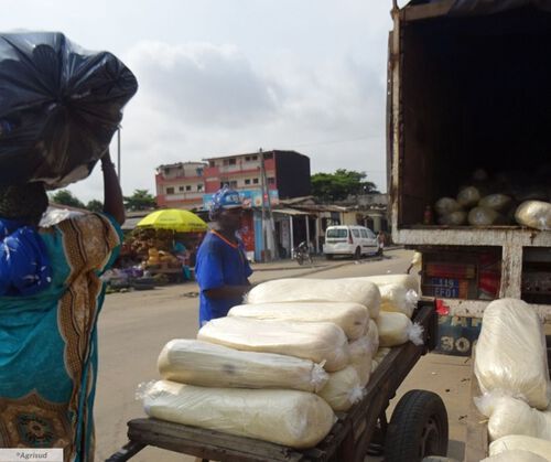 Commercialisation de l'attiéké