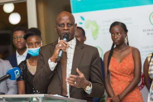 Discours du Pr Adama DIAWARA, Ministre de l'Enseignement Supérieur et de la Recherche Scientifique.JPG