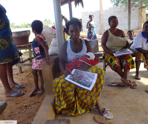 Formation aux bonnes pratiques d'hygiène à Adattié