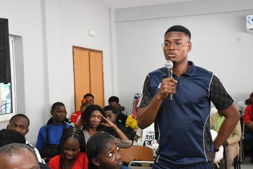 Visite et conférence à l'université entrepreneuriale JFN