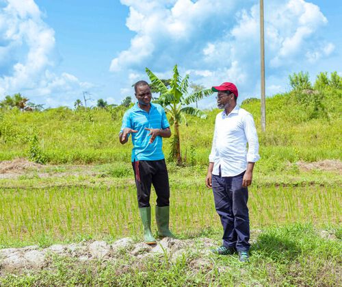 Visite terrain de l'entreprise ASSOUGBO et ASSOCIES